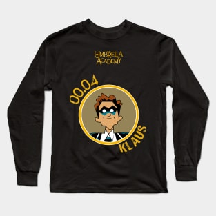 UMBRELLA ACADEMY: KLAUS CARTOON Long Sleeve T-Shirt